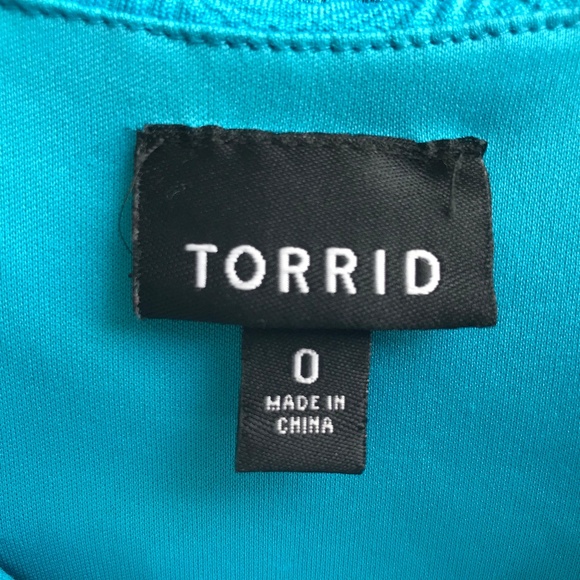 Torrid Bright Blue Dress - Picture 7 of 8
